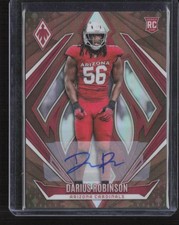 2024 Phoenix Auto Rookie /33 #175 Darius Robinson