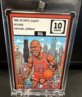 1986 Sports Goats Rookie Michael Jordan Bulls Basketball Card