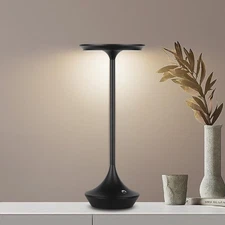 Rechargeable Cordless Table Lamps, Portable 4000mAh Battery Table Lights, 3 C...
