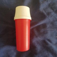 5 3/4" Tall Vintage 80's Tupperware 1329-14 Condiment Portable Pump Dispenser