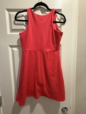 NEW GapFit Active Tank Dress Hot Pink V-Neck Size S
