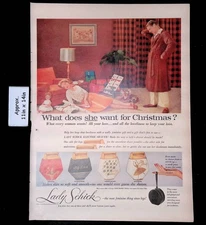 1957 Lady Schick Electric Shaver For Wife What Every Woman Wants! Print Ad 50777