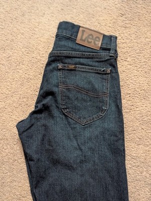 NWT Lee Men's 30 X 30 Regular Fit Straight Leg Comfort Stretch Blue Denim Jeans