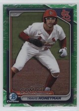 2024 Bowman Chrome Prospects Lunar Glow Refractor Travis Honeyman #BCP-46 g6p