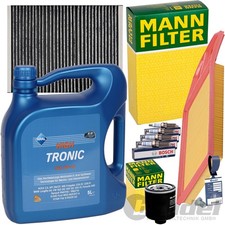 FILTERSET+ARAL 5W40 ÖL+BOSCH ZÜNDKERZEN für VW POLO 6N2 GOLF 4 BORA 1J LUPO