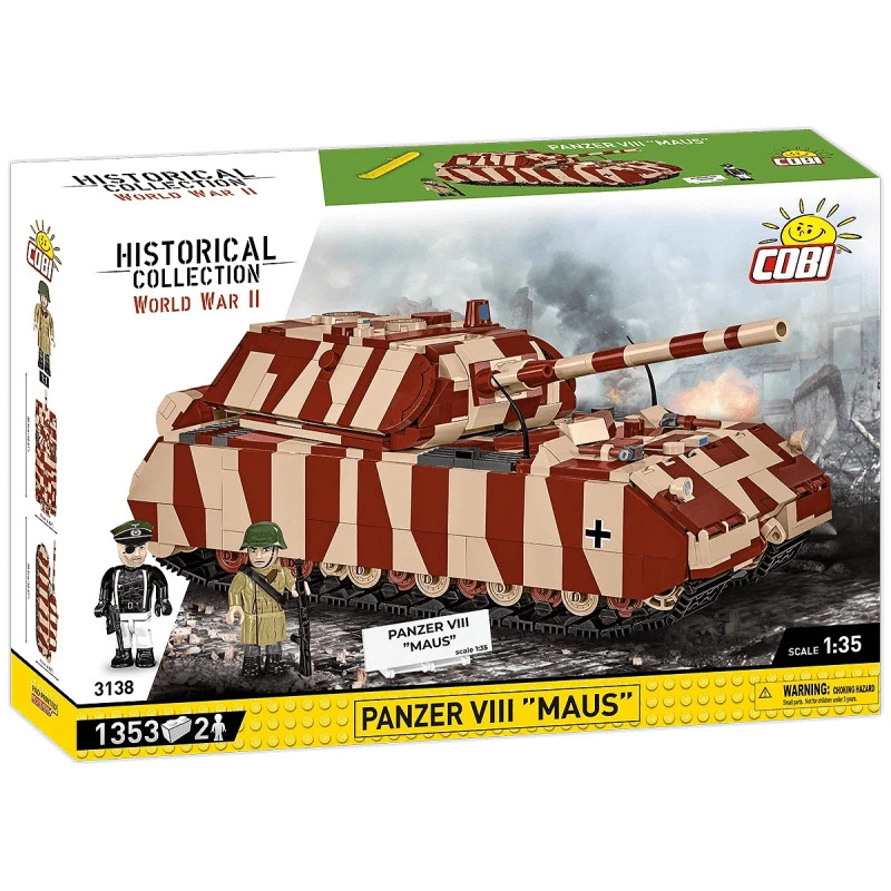 Construire le Panzer VIII Maus COBI-3138 pour surmonter le défi des maquettes complexes