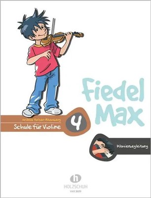 Fiedel-Max für Violine - Schule, Band 4. Klavierbegleitung | Holzer-Rhomberg