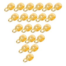 300 Pcs Spacer Bail Bead Charm Necklace Making Bails Bracelets Accessory