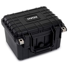Koah Weatherproof Hard Case with Customizable Foam 10 x 9 x 7 Inch 
