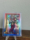 2025 Topps Chrome  Jayden Daniels #295 Red White & Blue Refractor Commanders