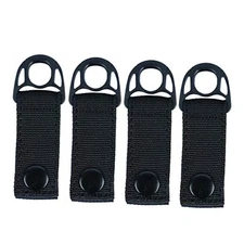  Nylon Duty Belt Keeper Duty Gear snap Belt Loop Suspenders Loops Attachment