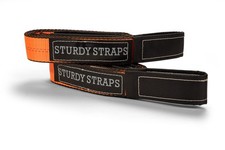 9,400lb Lift Sling Straps 2-Pack 6 Feet x 2 Inches Lifting Sling Strap Heavy ...