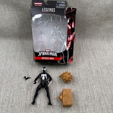 MARVEL LEGENDS SPIDER-MAN (BLACK SUIT) FIGURE BAF SANDMAN PARTS **READ**