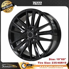 New 19 Full Gloss Black Alloy Wheel Rim For 2021-2023 Toyota Camry 75222 Xse New 19 Full Gloss Black Alloy Wheel Rim For 2021-2023 Toyota Camry 75222 Xse