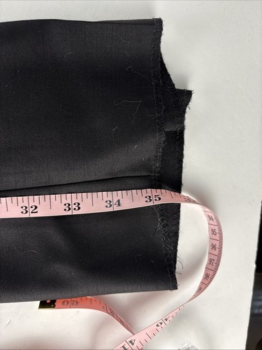Pantalones de vestir de lana Tiglio Luxe para hombre negros 42R 2560 sin dobladillo nuevos con etiquetas - Imagen 11 de 12