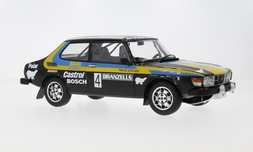 MCG MCG18826R 1:18 Saab 99 EMS 1977 Diecast Finish Model Car #4 - New