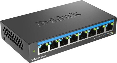 D-Link DMS-108 8-Port 2.5G Switch   Sehr gut, Restgarantie (Kauf 04/26)