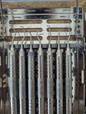 dental hygiene instruments hu friedy used