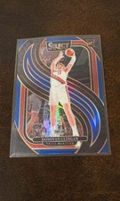 2024-25 Panini Select Premier Level Donovan Clingan #199 Blue Prizm RC + 1 base