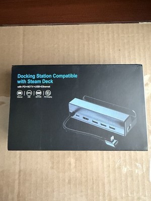 Docking Station, 6-in-1 Steam Deck Dock with HDMI 4K@60Hz