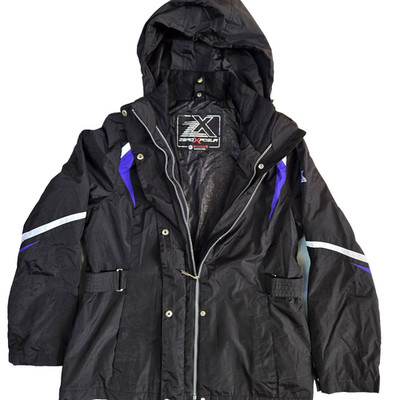 Zero Exposure 2pc Hooded Jacket Women's M Multicolor Insulated Waterproof Coat