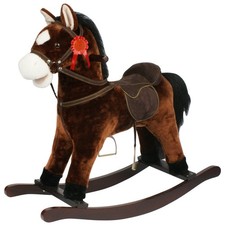 Cavallo a dondolo Sport-One Rodeo marrone scuro