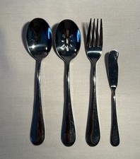 Oneida Icarus 4 Piece Serving Set 18/10 Stain...