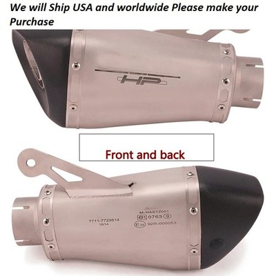 Slip-On Exhaust Muffler Escape Moto w/ Removable DB Killer for BMW S1000RR