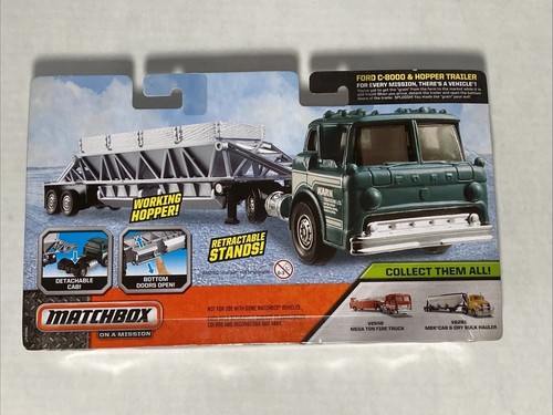 Matchbox 2014 On A Mission Ford C-8000 & Hopper Trailer Sealed - Picture 10 of 13