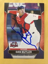 2018 Pawtucket Red Sox DAN BUTLER Signed Card autograph auto RC