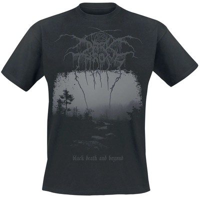 Darkthrone T-Shirt Herren Black death and beyond schwarz Band-Merch, Bands
