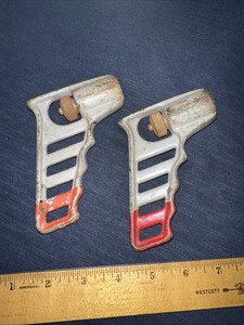 2 Vintage Millers Falls Pistol Grip Keyhole Hand Saws Used.