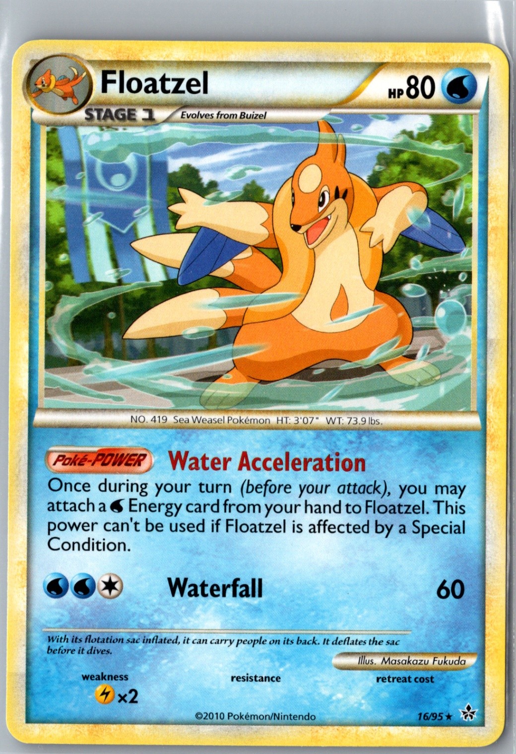 Floatzel Rare Unleashed 16/95 LP