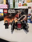 LEGO Star Wars: Kylo Ren And Tie Silencer Microfighter - Parts of Set 75196