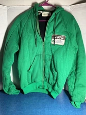 Vintage Land O Lakes Feed Full Zip Jacket Men’s Size Medium USA Farm Cow Pig