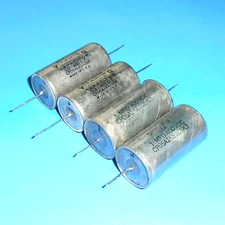 Sprague Vitamin Q & Sangamo PIO 1uF 400V TESTED MIL-SPEC Capacitors 4 Pcs. USED