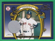 2003 Timeless Treasures #4 NOMAR GARCIAPARRA JERSEY/SAMPLE/PROMO Red Sox