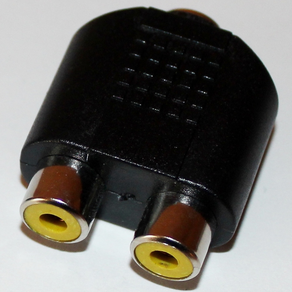 Hama Audio-Kurzadapter 3,5 Mm-Klinken-Stecker Stereo/2