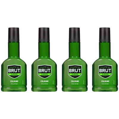 Pack of (4) New Brut Cologne, Original Fragrance, 5 fl. Oz.