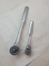 Craftsman 1/2" Drive -V- 44978 Fine Tooth + 3/8 V  Ratchet w/ Thumb Wheel USA