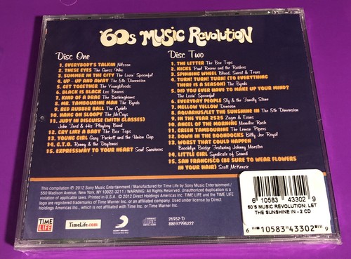 60s MUSIC REVOLUTION •Let The Sunshine In• Time Life•BRANDNEUE CD (2Disc) - Bild 2 von 2