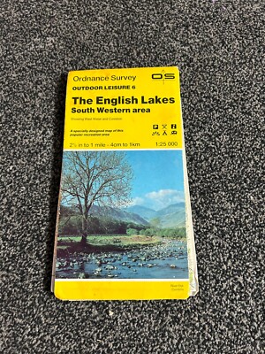 Outdoor Leisure Maps: Sheet 6: English Lakes - South Western Area by Ordnance Su