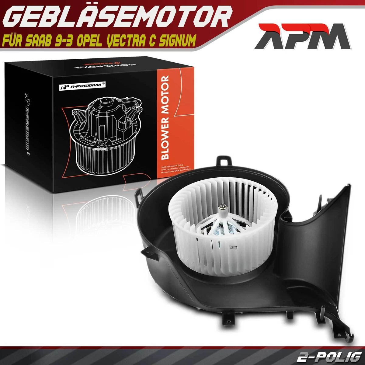 Frankberg Verwarmingsventilator, ventilatormotor met automatische