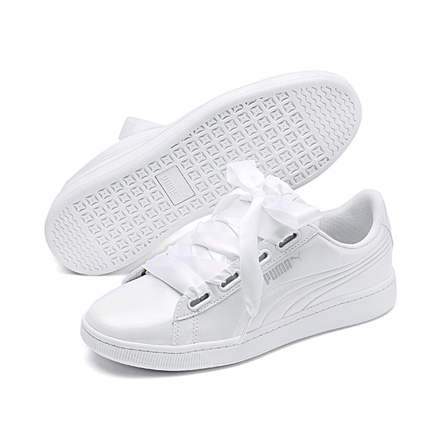 basket puma vernis blanche