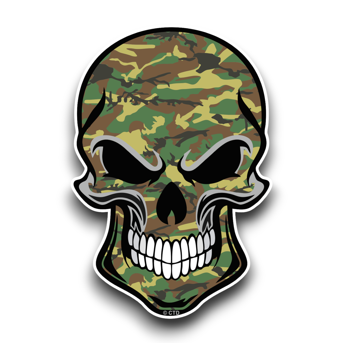 Popeye Face Vinyl Decal Sticker For Wall Car Wondow SUV Macbook Laptop Bike Art