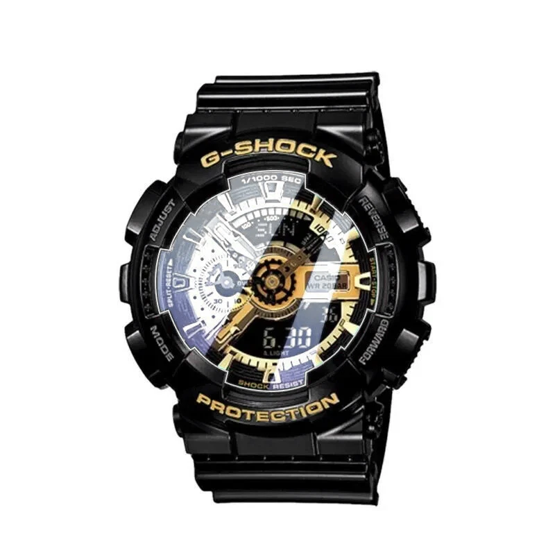 Anti Scratch Tempered Glass Screen Protector Saver For Casio G-Shock GA110/100 - Image 2 of 4