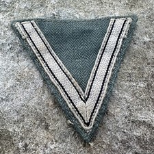 ORIGINAL WWII WW2 German Elite Sturmmann Rank Chevron Tunic Uniform Patch