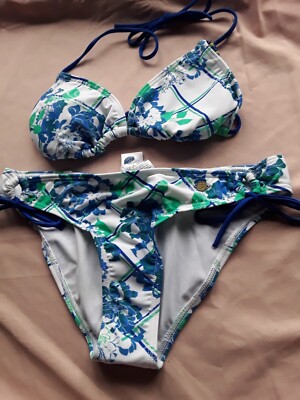 Protest Sage Halterneck Bikini Size Uk 10 Small