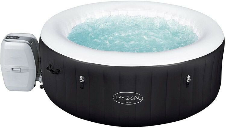Spa gonflable Bestway 4 personnes Lay-Z-Spa Miami Airjet jacuzzi rond