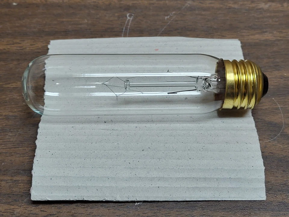 HALCO 9012 25T10CL-130 LAMP 25WATT T10  CLEAR 130VOLT MEDIUM BASE NEW (SEE PICS) - Image 2 of 2